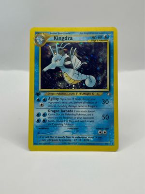 8/111 Kingdra 1st Edition Near Mint Holo
