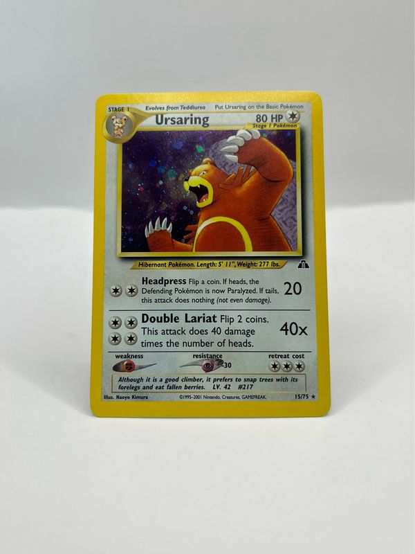 15/75 Ursaring Near Mint Holo