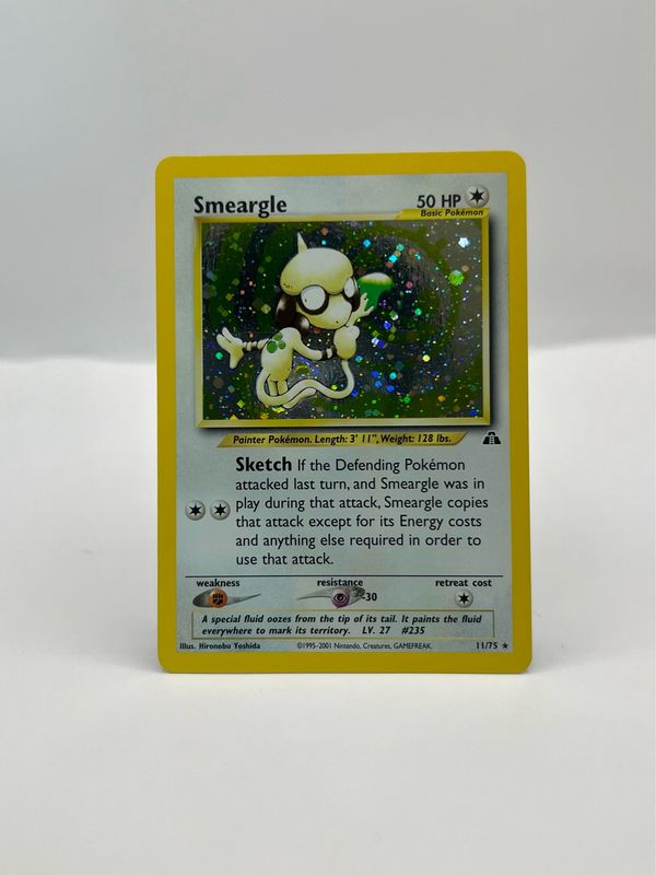 11/75 Smeargle Near Mint Holo