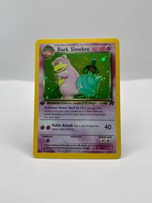 12/82 Dark Slowbro 1st Edition Near Mint Holo