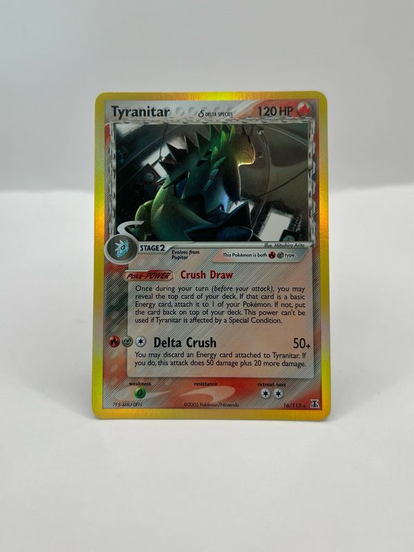 16/113 Tyranitar Near Mint Holo