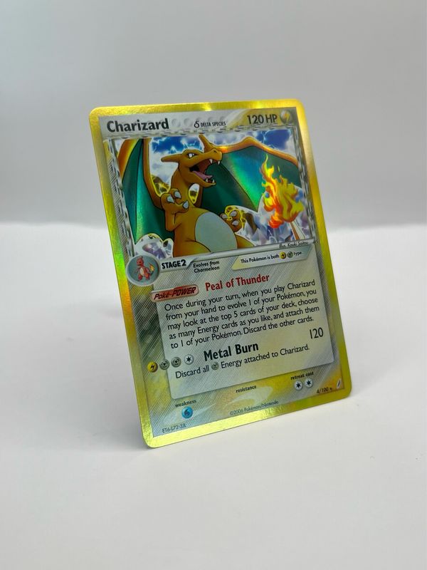 4/100 Charizard Near Mint Holo