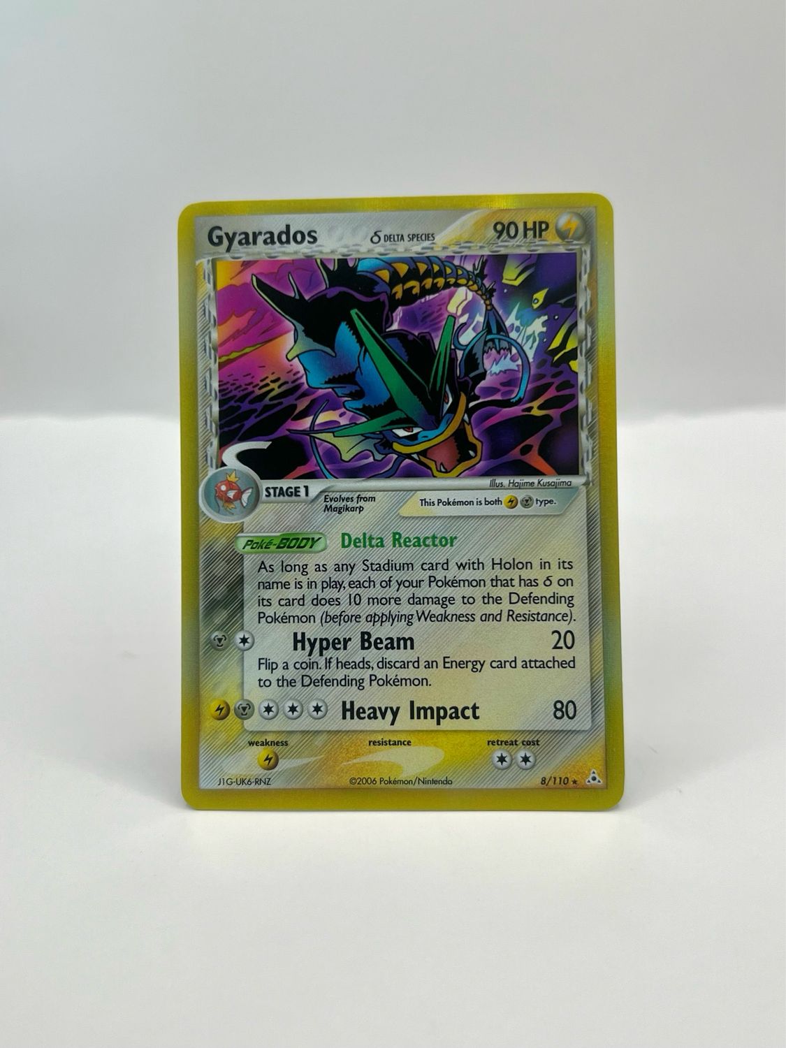 8/110 Gyarados Near Mint Holo