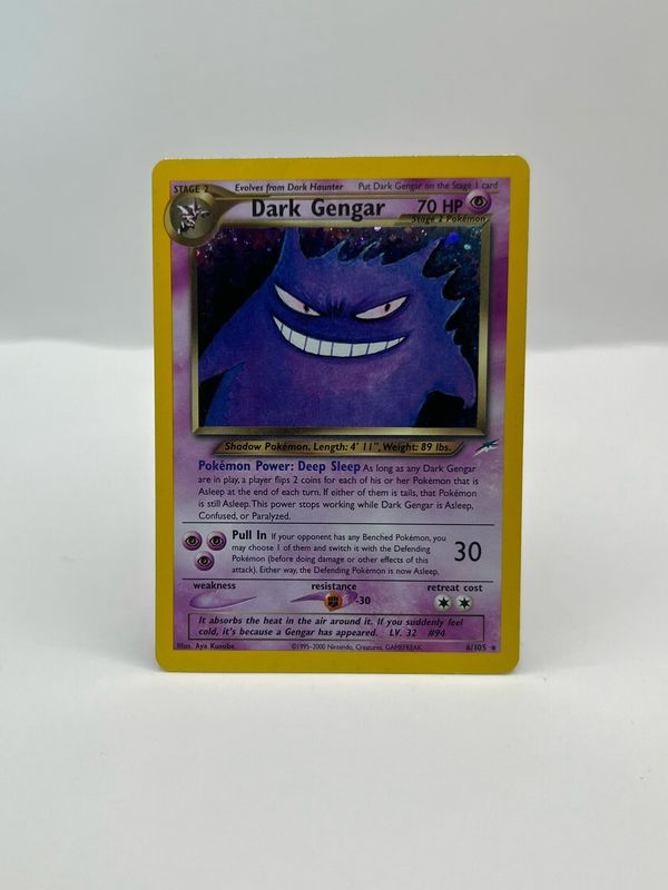 6/105 Dark Gengar Near Mint Holo