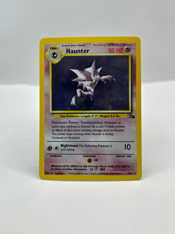 6/62 Haunter Near Mint Holo
