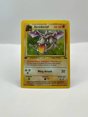 1/62 Aerodactyl 1st Edition Near Mint Holo