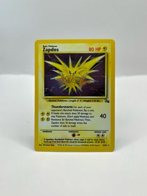 15/62 Zapdos Near Mint Holo