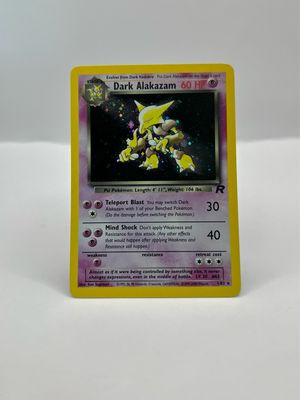 1/82 Dark Alakazam Near Mint Holo