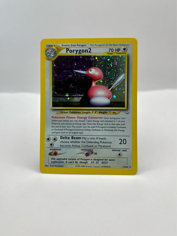 12/64 Porygon 2 Holo Near Mint