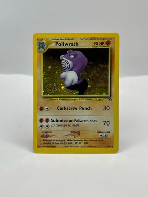 9/75 Poliwrath Near Mint Holo