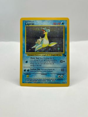 10/62 Lapras Near Mint Holo