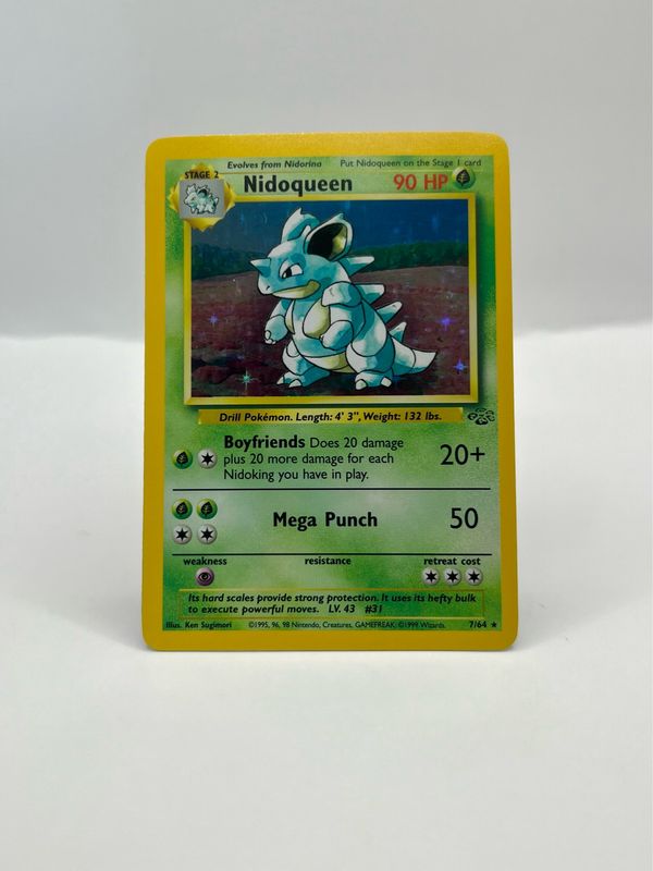 7/64 Nidoqueen Near Mint Holo