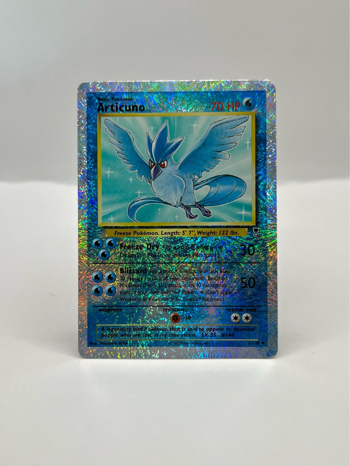 2/110 Articuno Reverse Holo Near Mint
