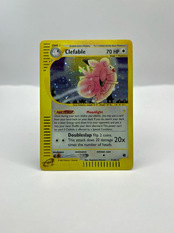 7/165 Clefable Holo Near Mint