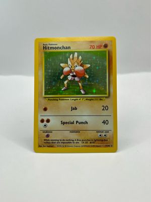 7/102 Hitmonchan Holo Near Mint