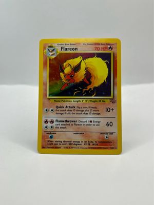 3/64 Flareon Near Mint Holo