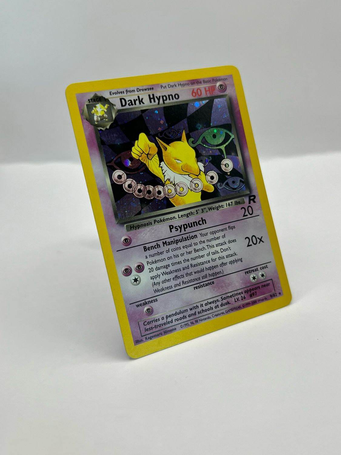 9/82 Dark Hypno Near Mint Holo
