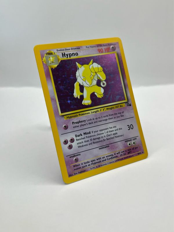 8/62 Hypno Near Mint Holo