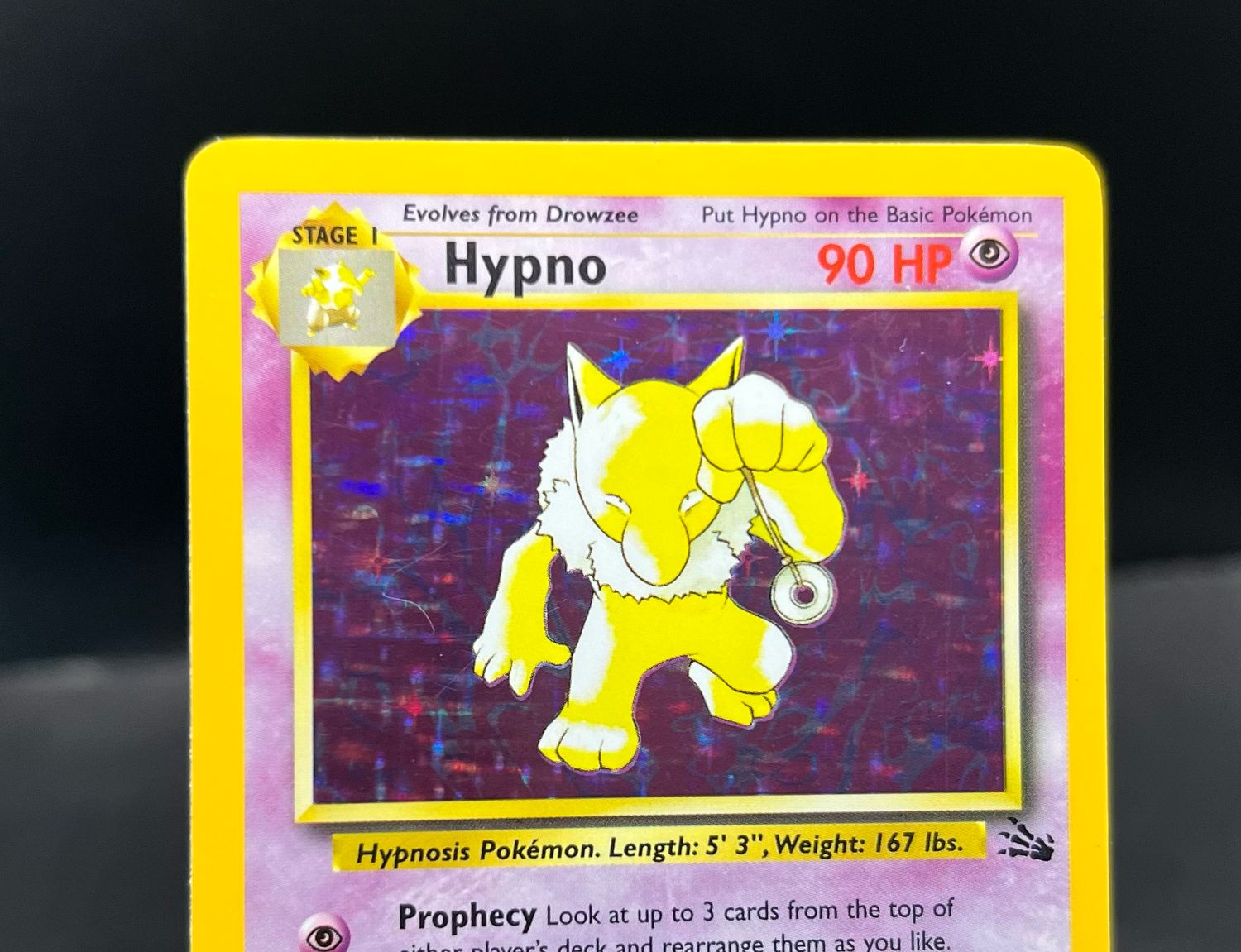8/62 Hypno Near Mint Holo