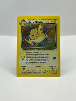 7/110 Dark Raichu Near Mint Holo