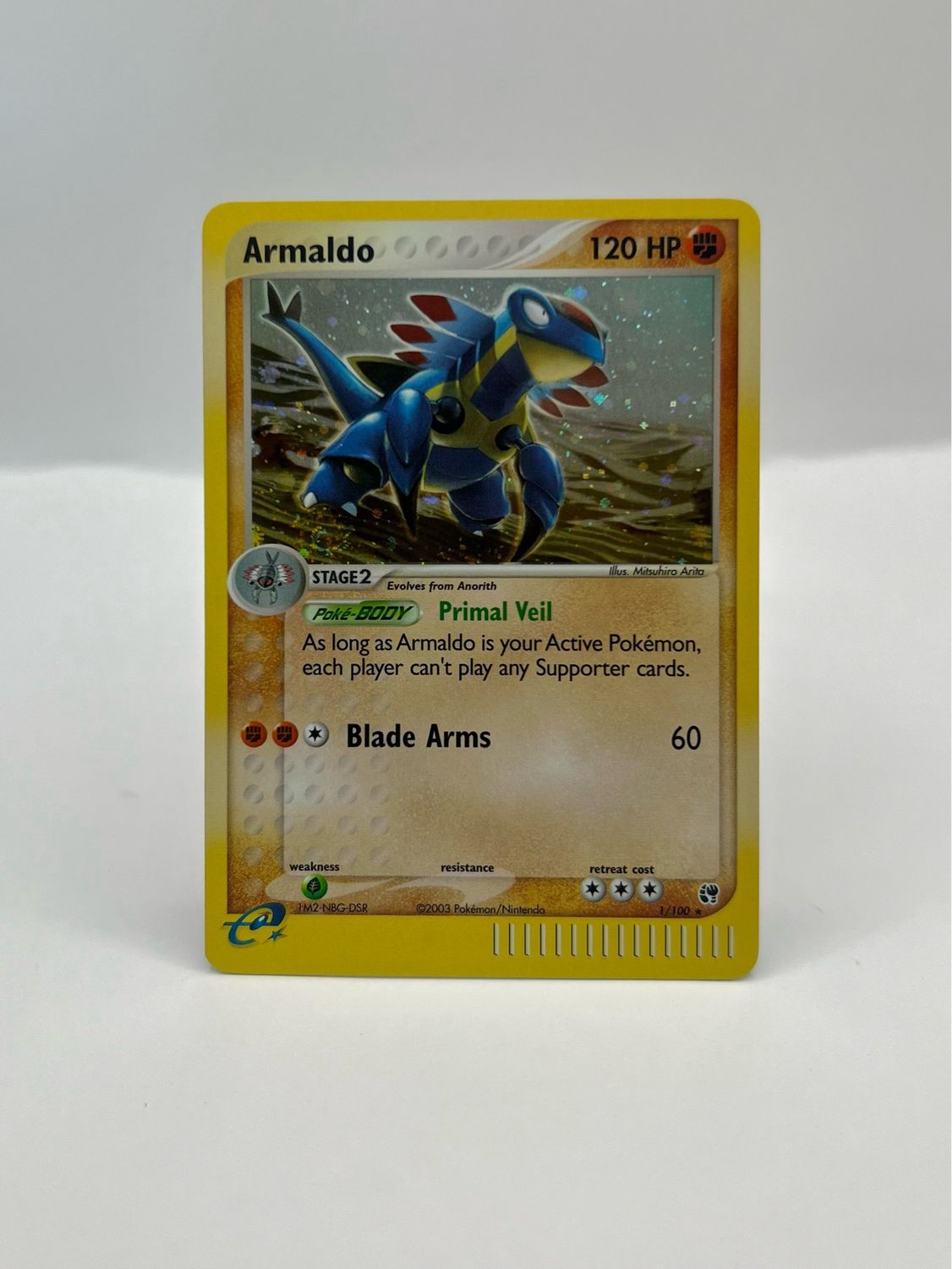 1/100 Armaldo Holo Near Mint