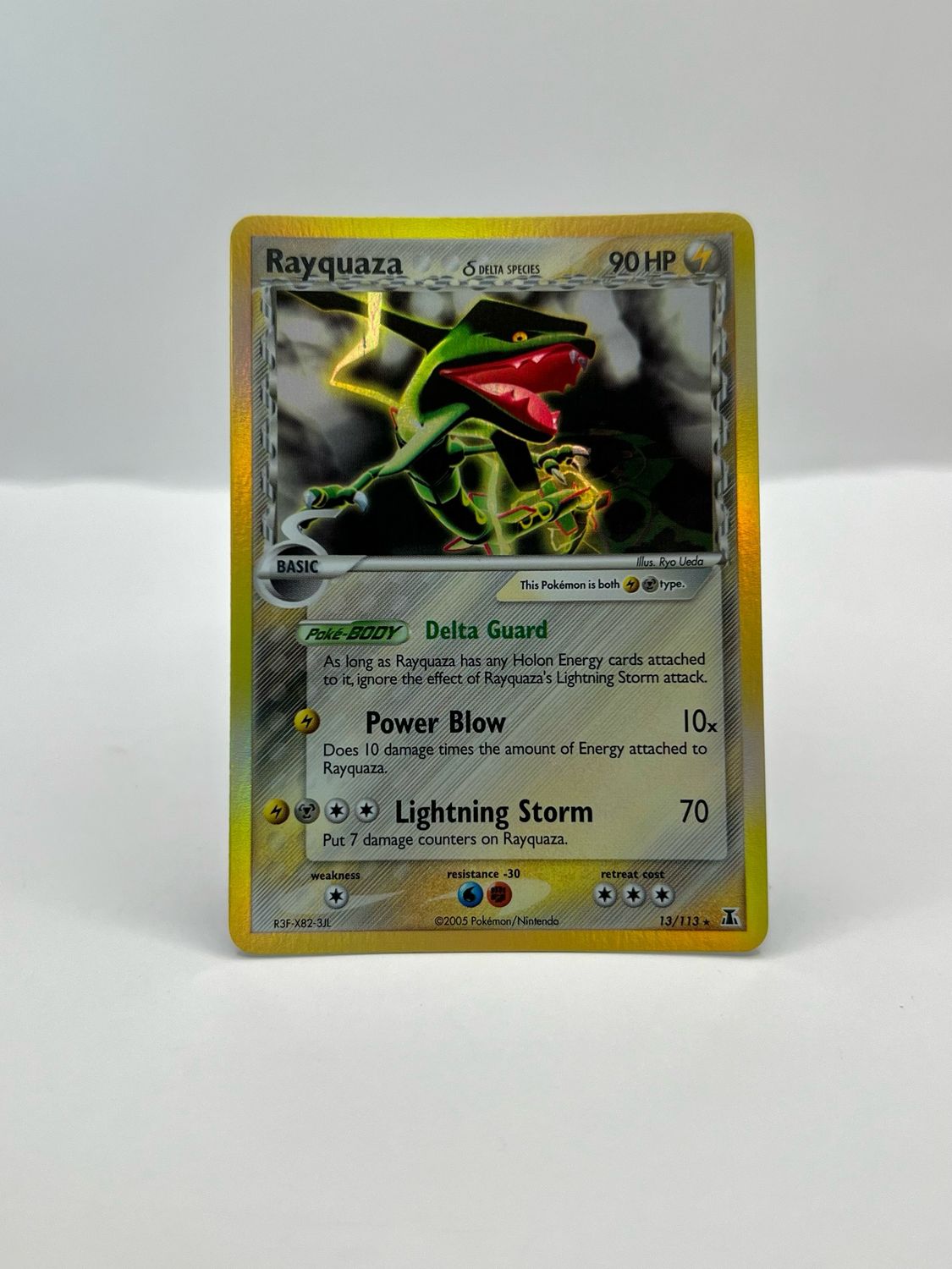 13/113 Rayquaza Near Mint Holo