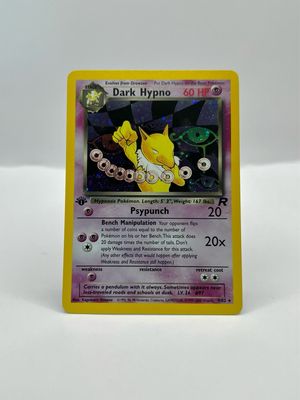 9/82 Dark Hypno 1st Edition Near Mint Holo