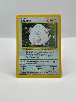 3/130 Chansey Near Mint Holo