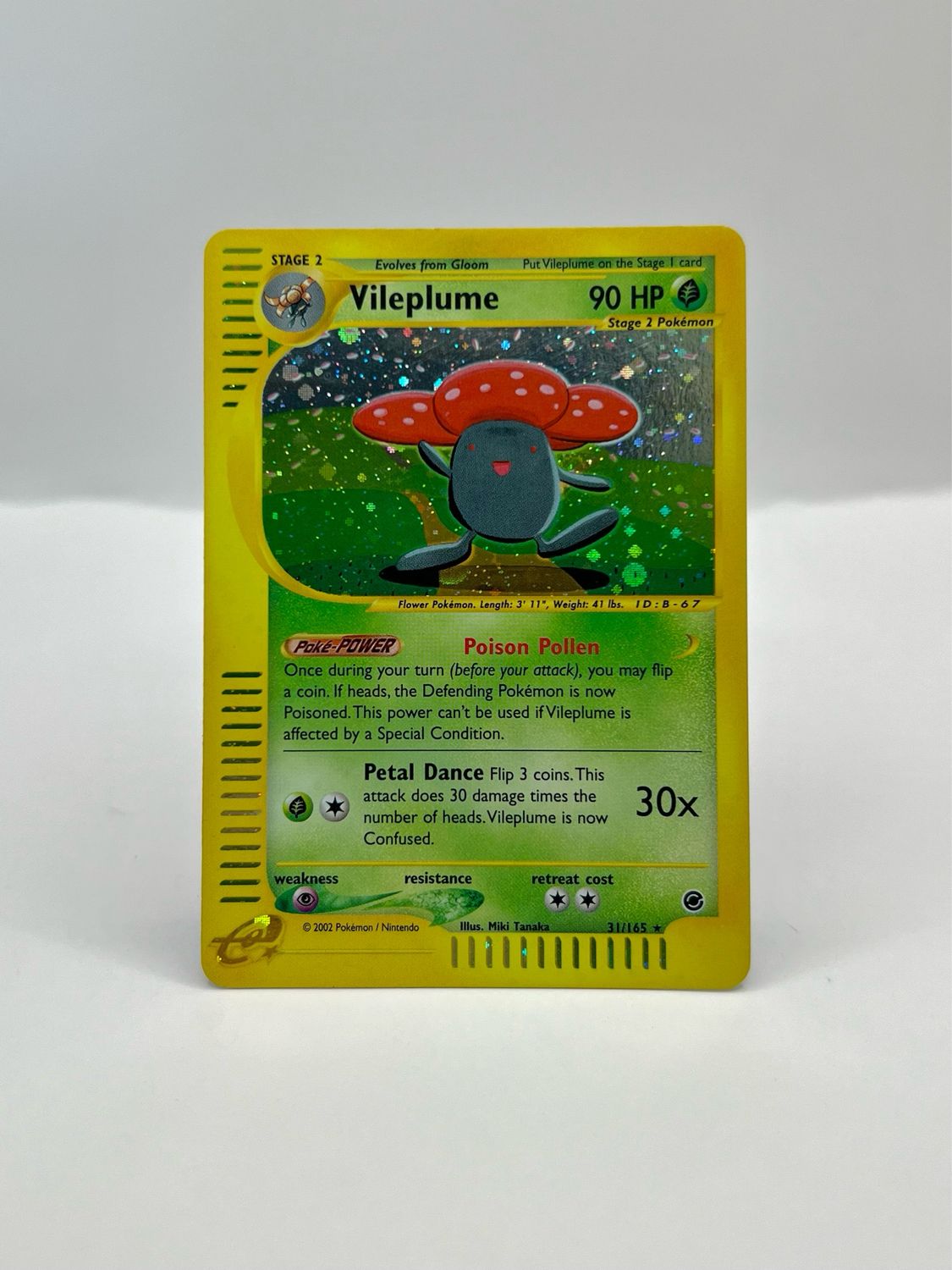 31/165 Vileplume Light Play Holo