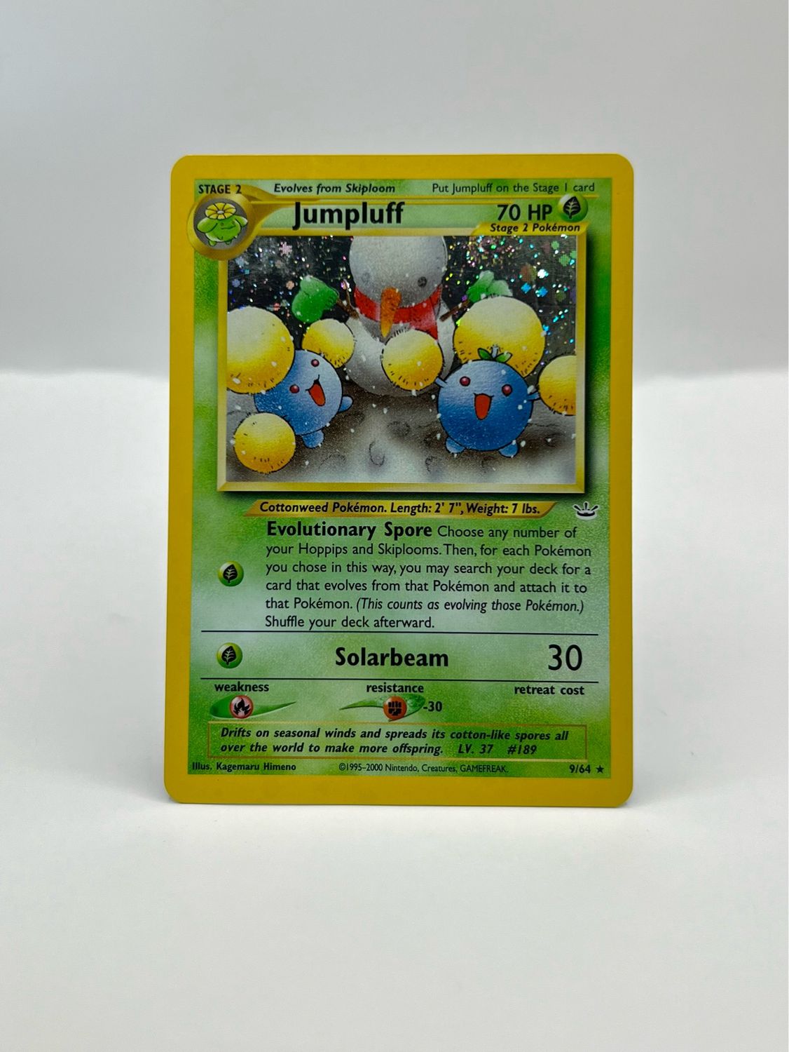 9/64 Jumpluff Light Play Holo