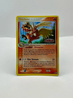 5/108 Blaziken Stamped Near Mint Reverse Holo