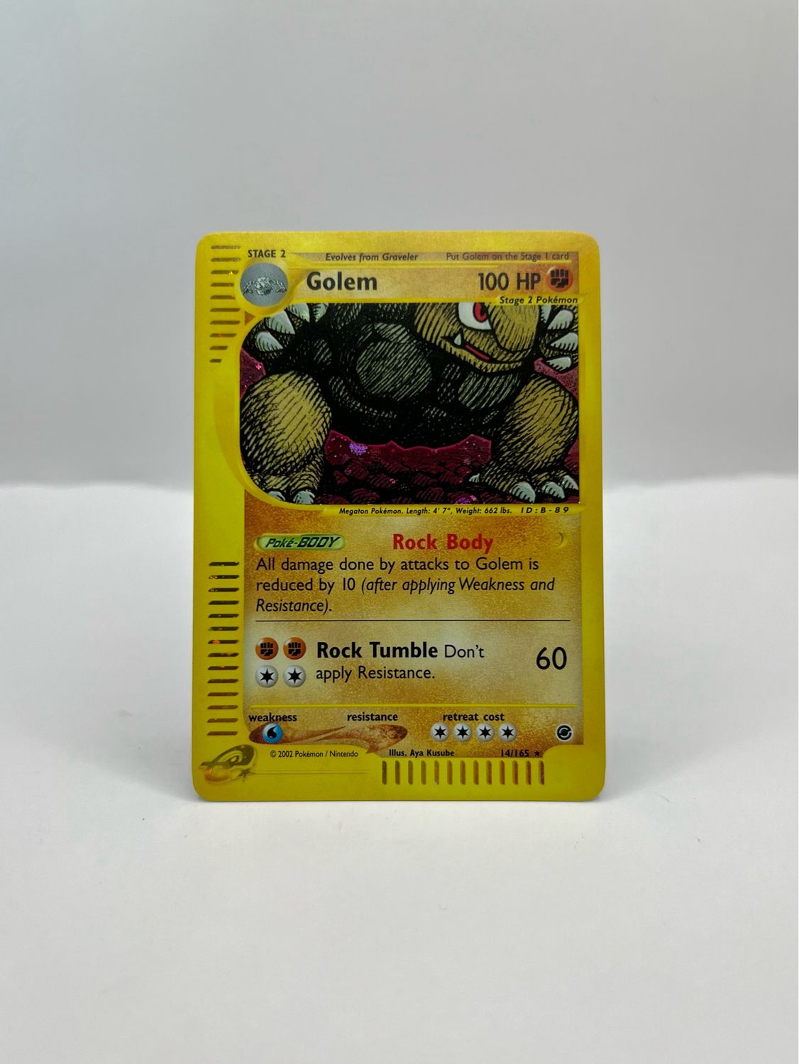 14/165 Golem Near Mint Holo