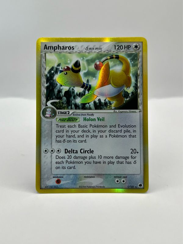 1/101 Ampharos Light Play Holo
