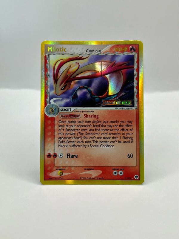 5/101 Milotic Stamped Light Play Reverse Holo