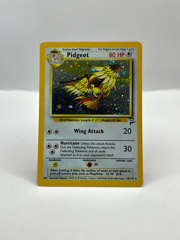 14/130 Pidgeot Near Mint Holo