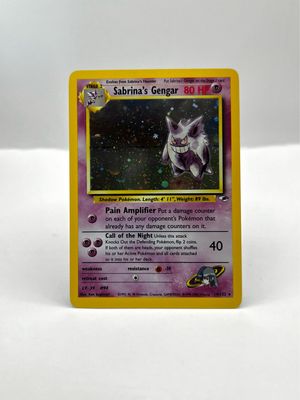 14/132 Sabrina’s Gengar Near Mint Holo