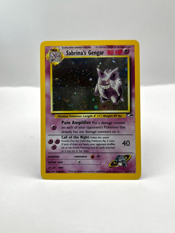 14/132 Sabrina’s Gengar Near Mint Holo