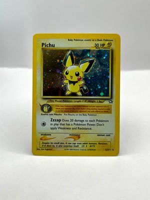 12/111 Pichu Near Mint Holo