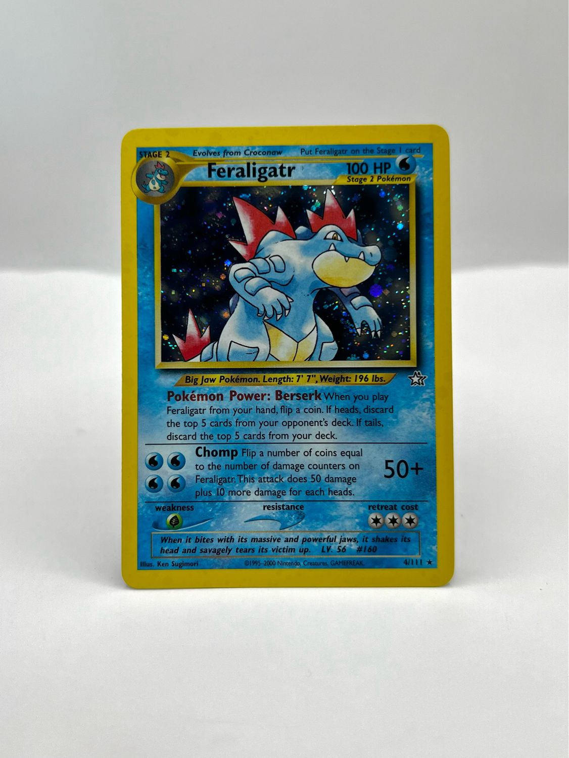 6/111 Feraligatr Near Mint Holo