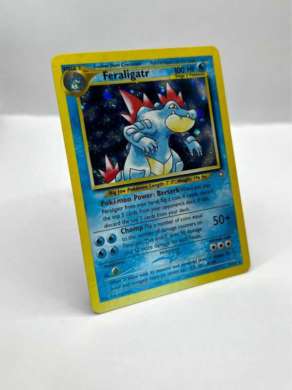 6/111 Feraligatr Near Mint Holo