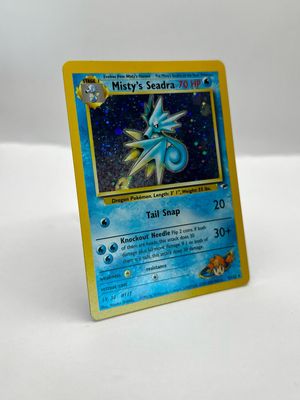9/132 Misty's Seadra Near Mint Holo