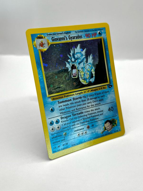5/132 Giovanni’s Gyarados Near Mint Holo