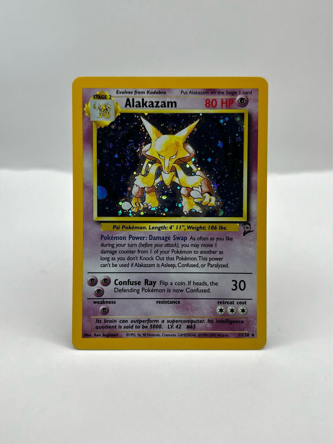 1/130 Alakazam Near Mint Holo