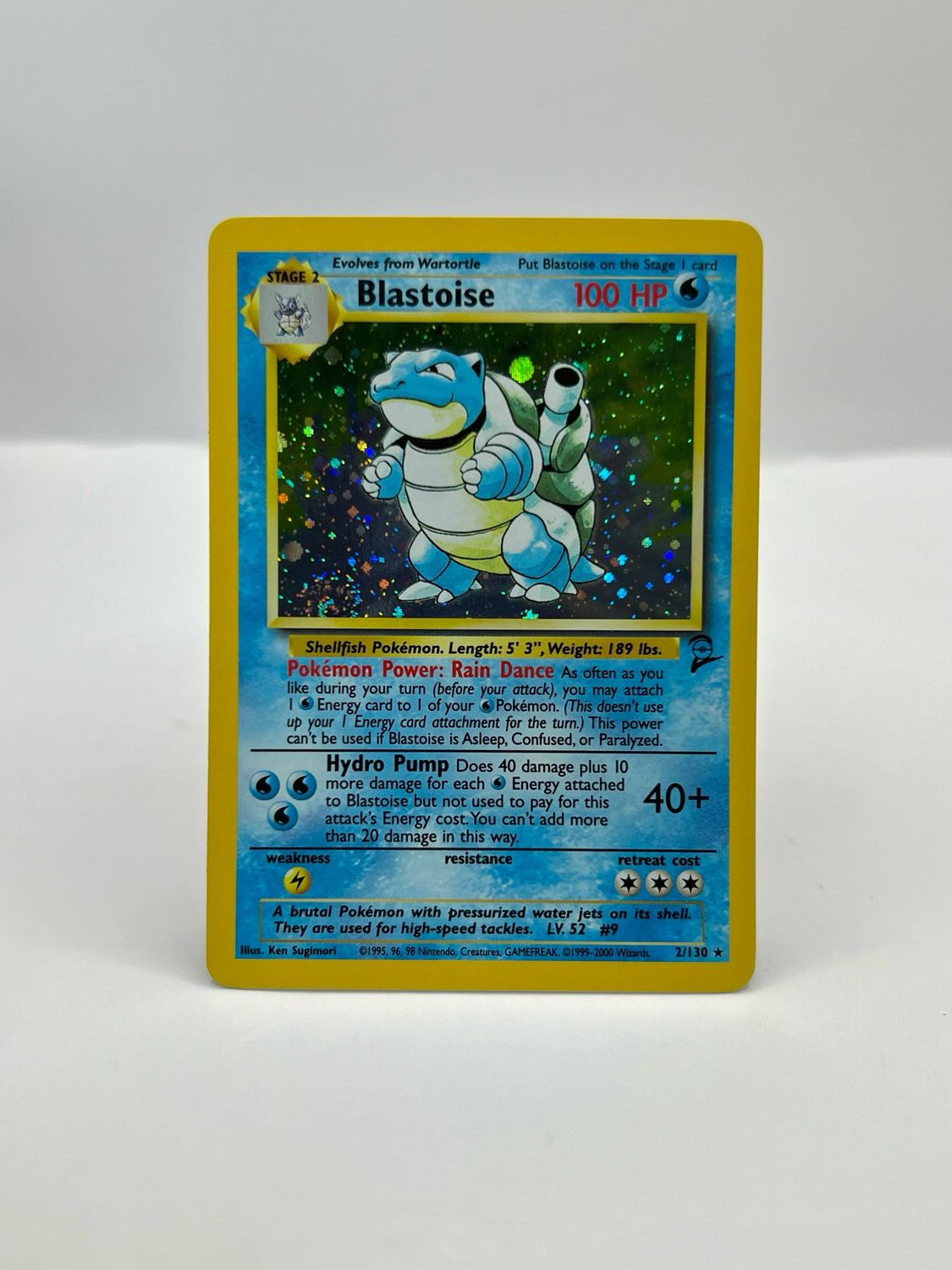 2/130 Blastoise Near Mint Holo