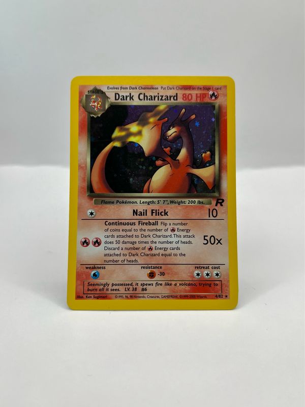 4/82 Dark Charizard Light Holo Holo
