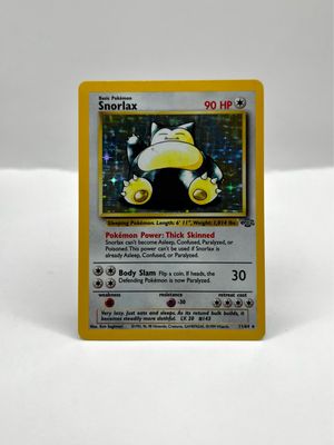 11/64 Snorlax Near Mint Holo