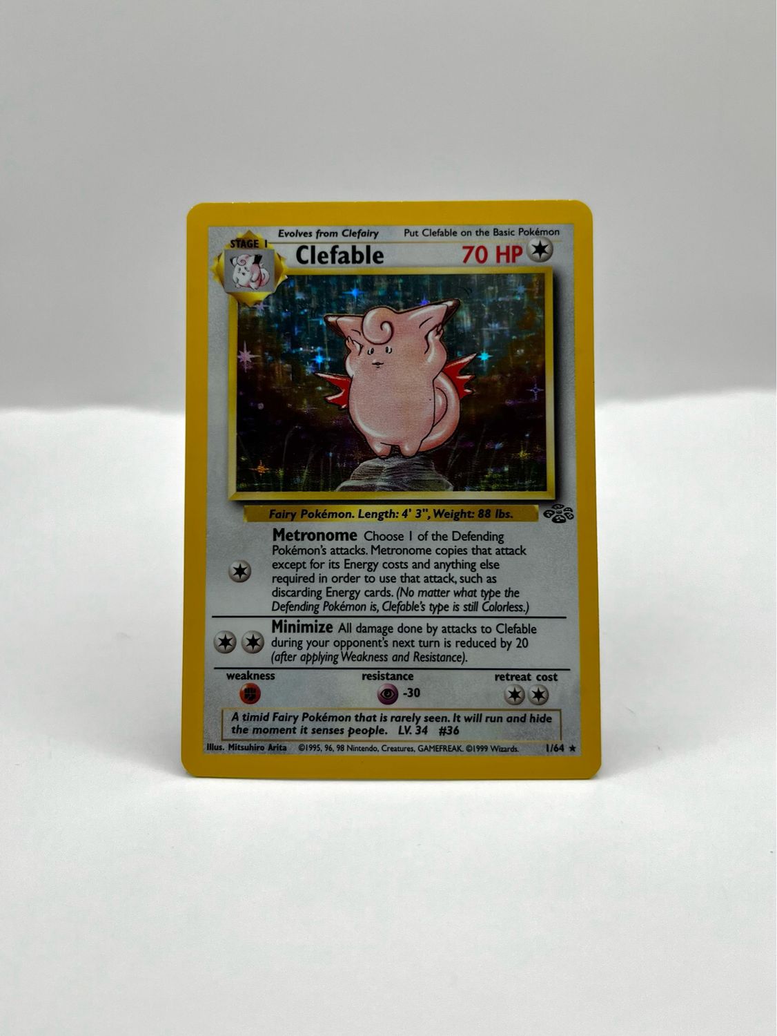 1/64 Clefable Near Mint Holo