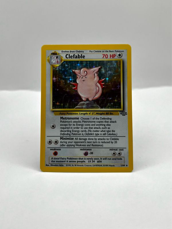 1/64 Clefable Near Mint Holo