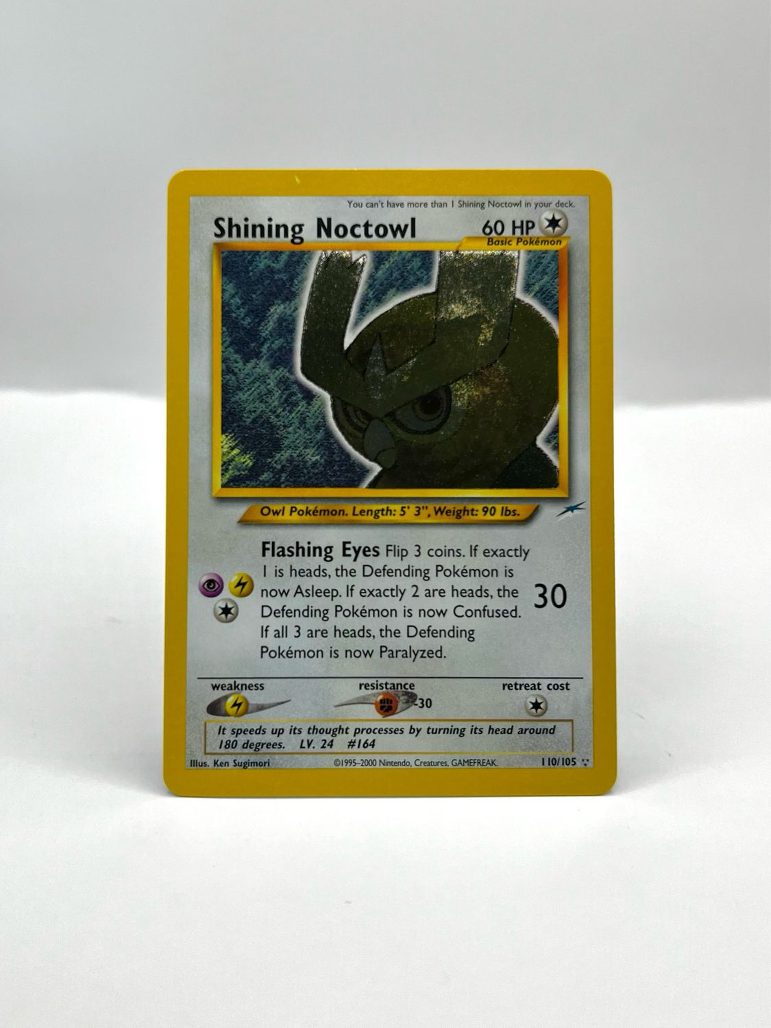 110/105 Shining Noctowl Holo Near Mint