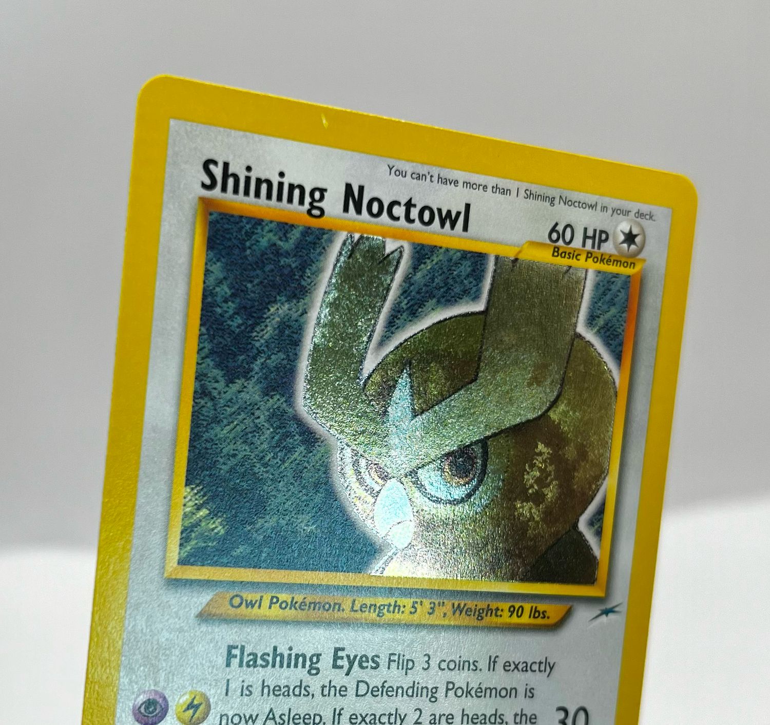 shiny noctowl pokemon card Shining Noctowl